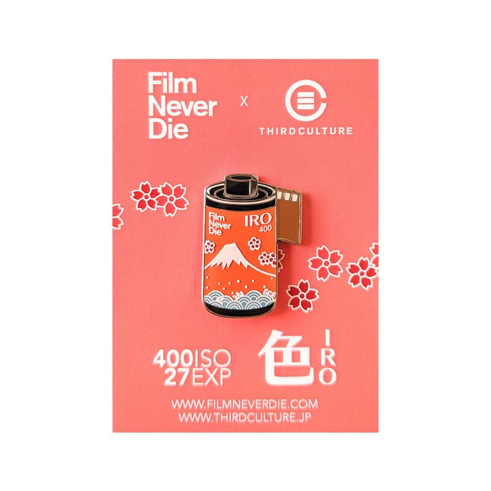 FilmNeverDie IRO 400 35mm Film Pin (FilmNeverDie Collab) - Third Culture