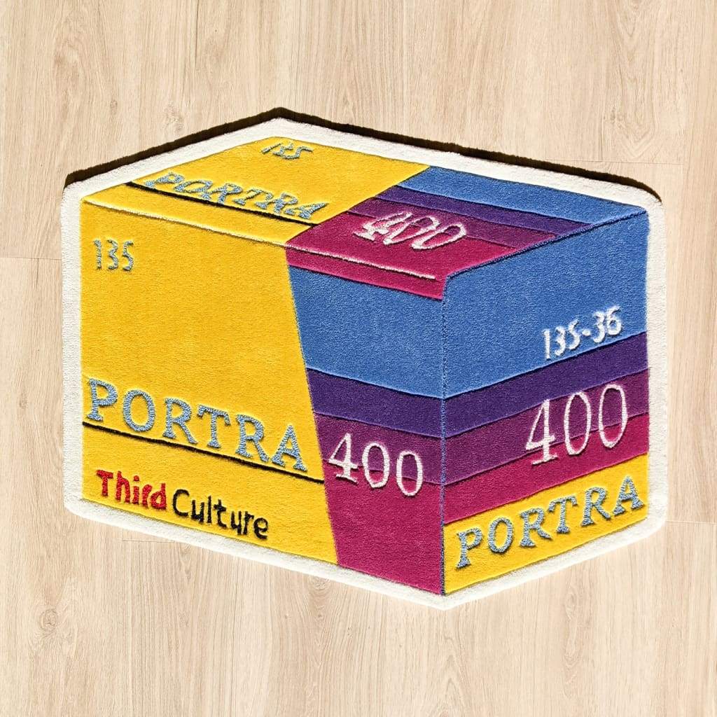 ’Portra 400’ Hand Tufted Rug - Third Culture