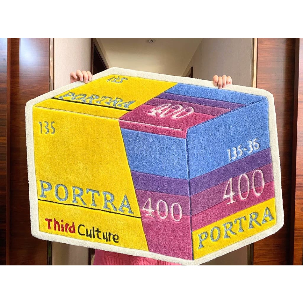 ’Portra 400’ Hand Made 3D Rug (Pre-Order) - Third Culture